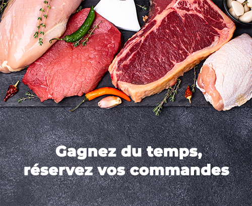 Réservez votre commande