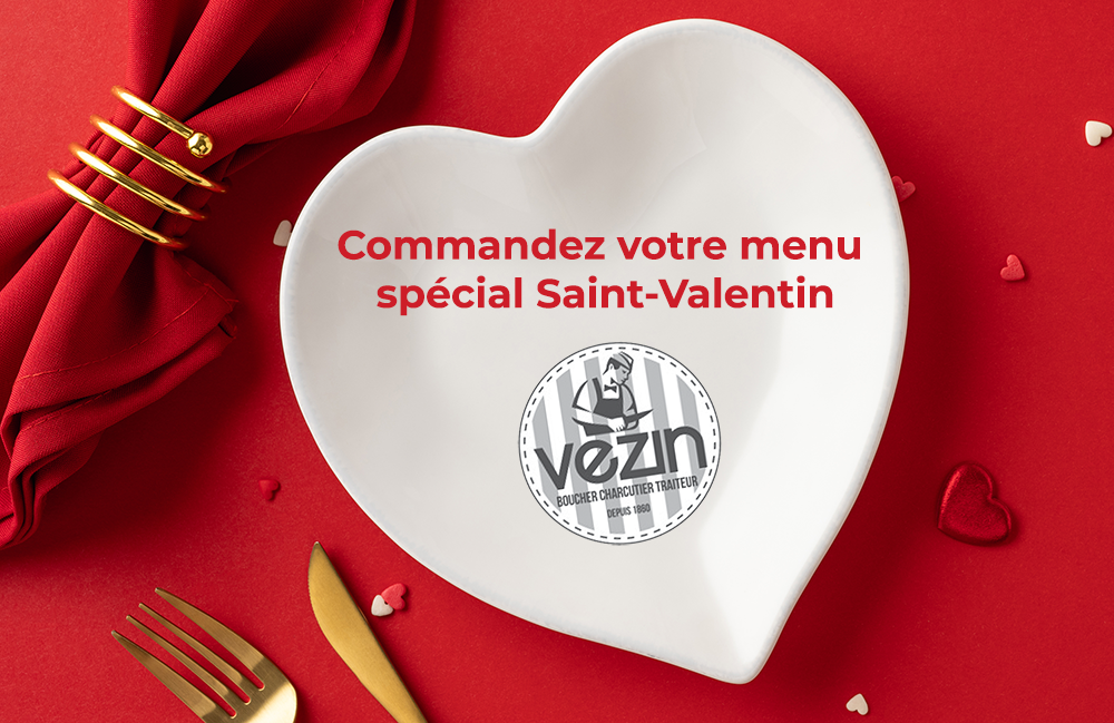 Menu Saint-Valentin